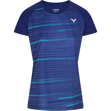 Victor Sport-Shirt T-34100 B Team Series niebieskie damskie